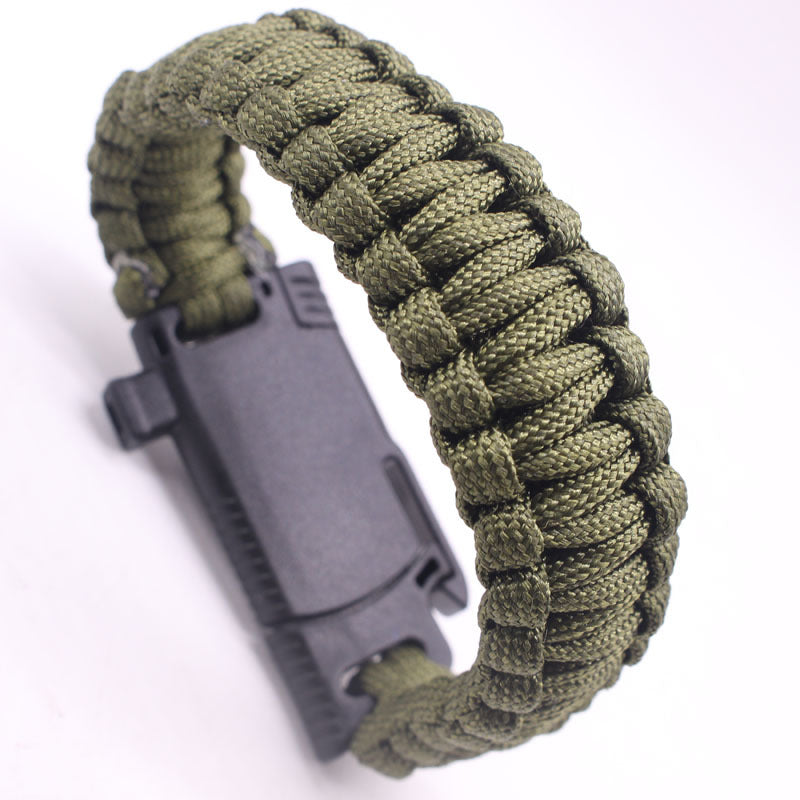 Parachute Cord Knife Camping Survival Fire Extreme Wilderness Bracelets