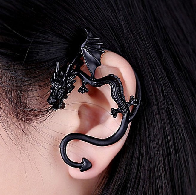 Popular Retro Gothic Punk Power Style Personalized Rings