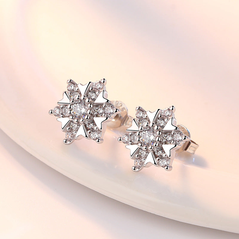 National Fashion Korean Style Love Octagonal Earrings