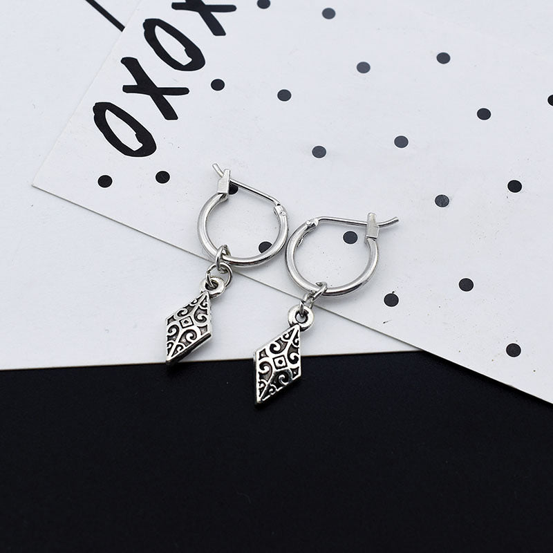 Women's & Men's Punk Retro Version Personalized Without Pierced Ear Buckle