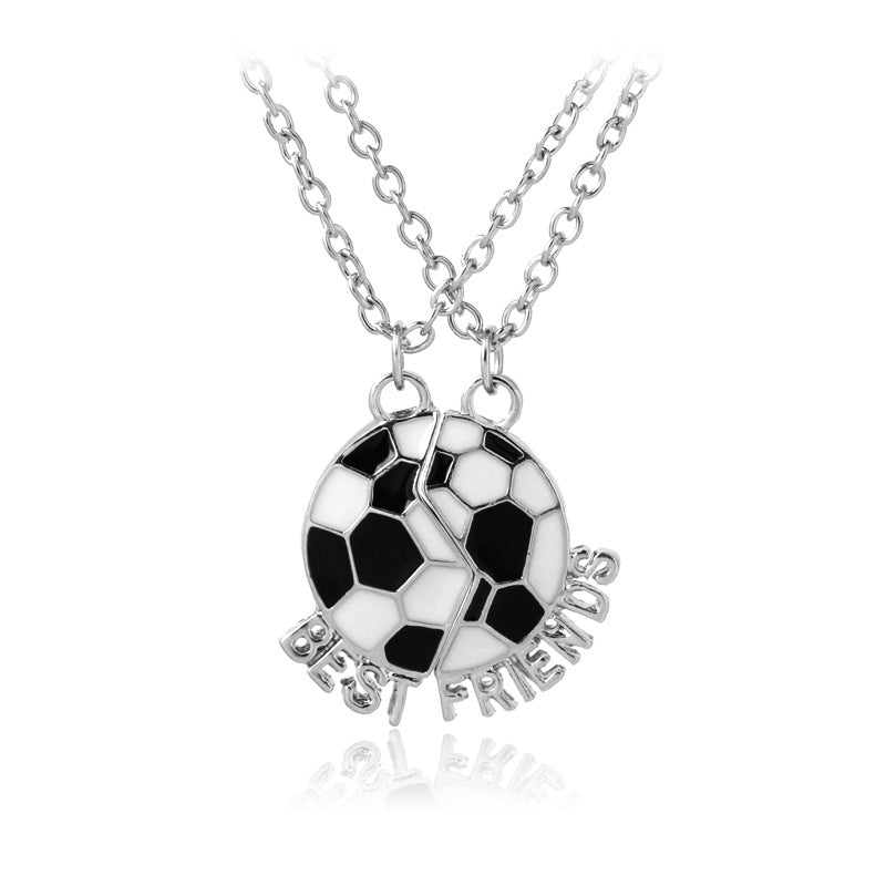 Fashion World Cup Football Good Friend Necklaces