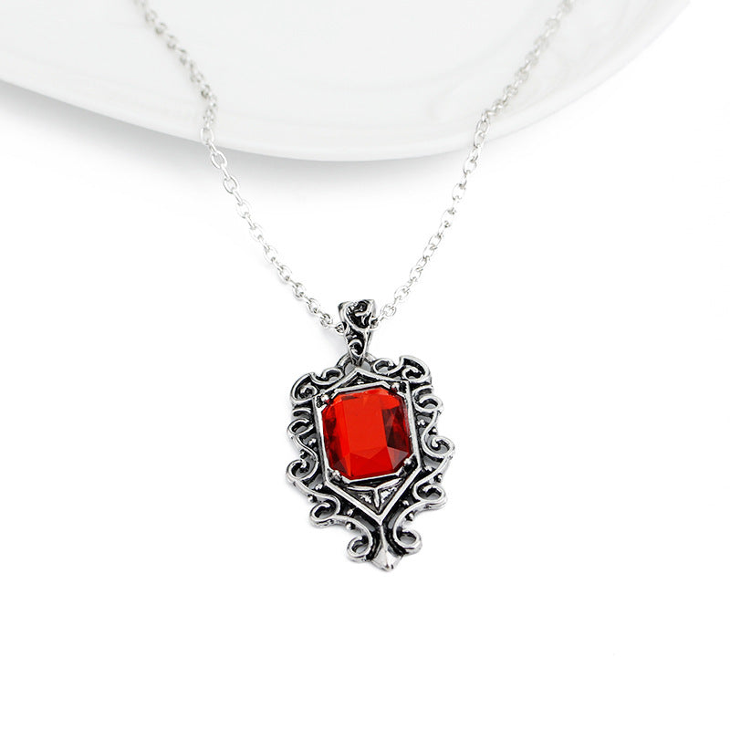 Angel Personalized Creative Ruby Movie Surrounding Necklaces