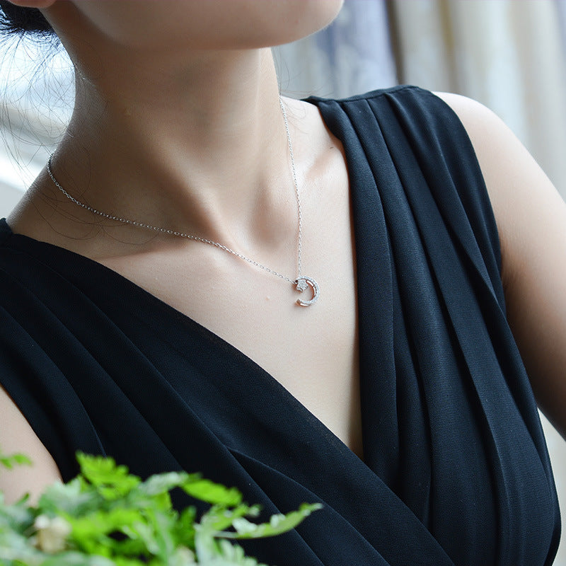 Smart Fashion Korean Style Sier Plated Necklaces