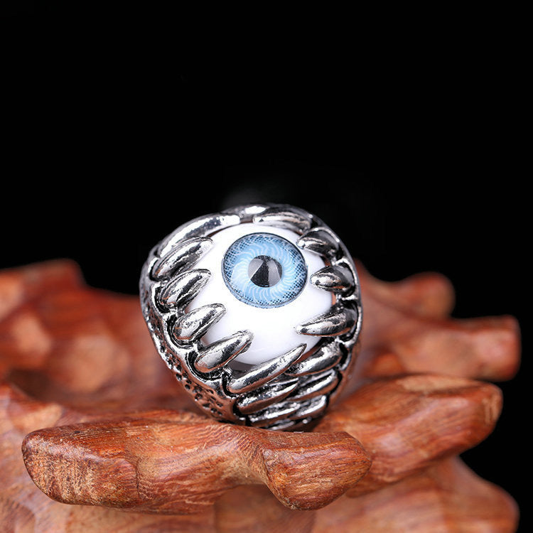 Men's Devil's Eye Alloy Titanium Steel Halloween Ring