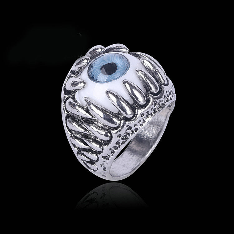 Men's Devil's Eye Alloy Titanium Steel Halloween Ring