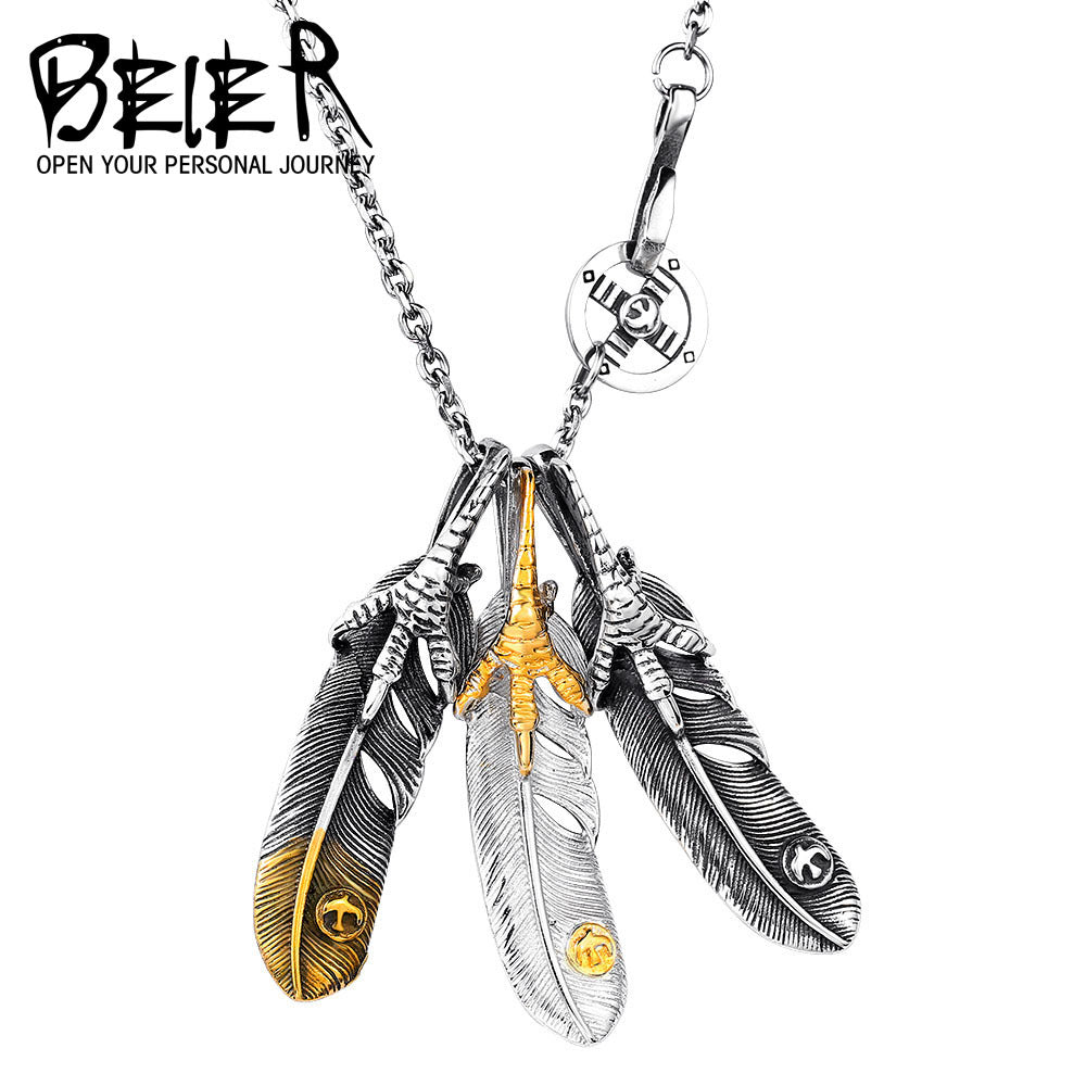 Women's & Men's & Retro Ornament Titanium Steel And Pendant Personality Necklaces