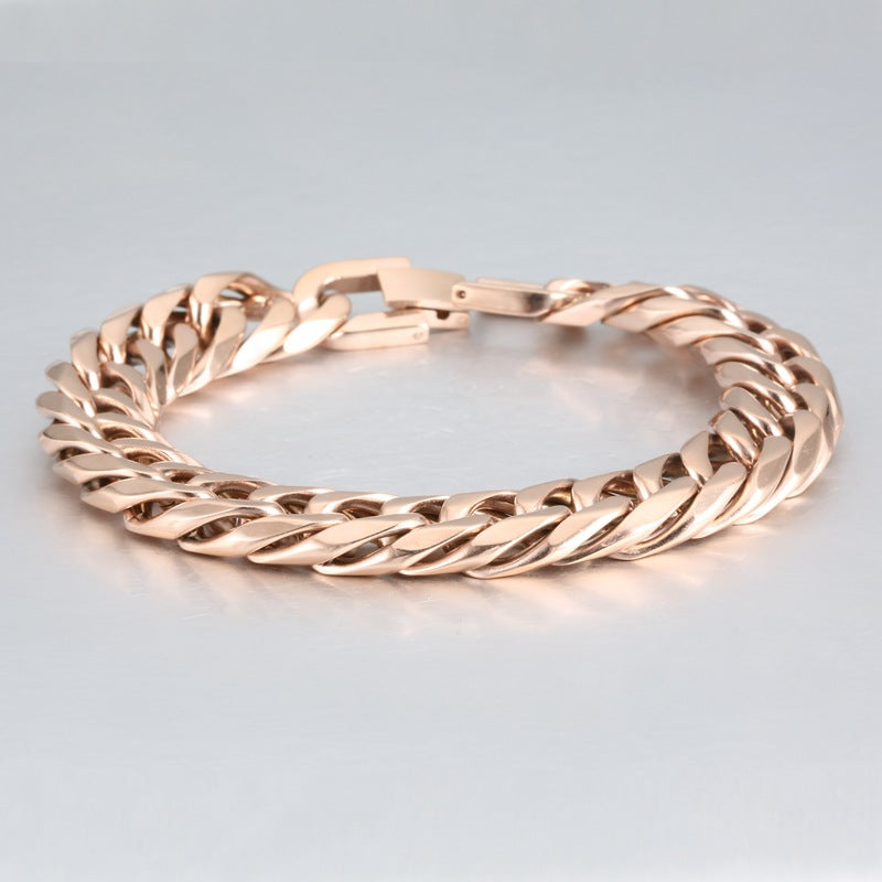 Women's & Men's & Creative Classic Metal And Double Woven Bracelets