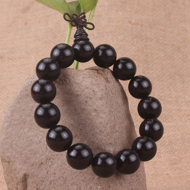 Purple Sandalwood Ebony Beads Original Color Bracelets