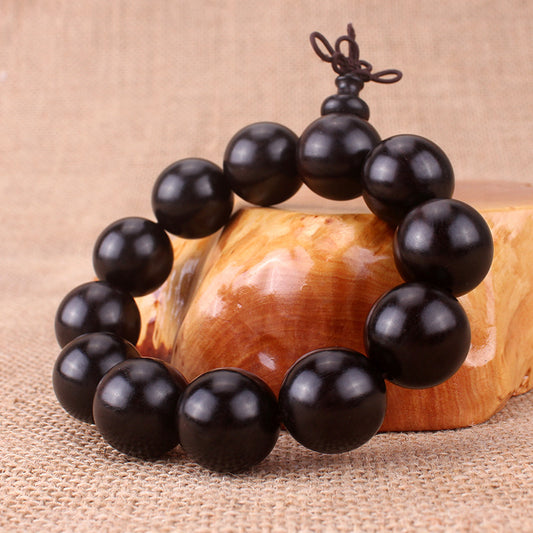 Purple Sandalwood Ebony Beads Original Color Bracelets