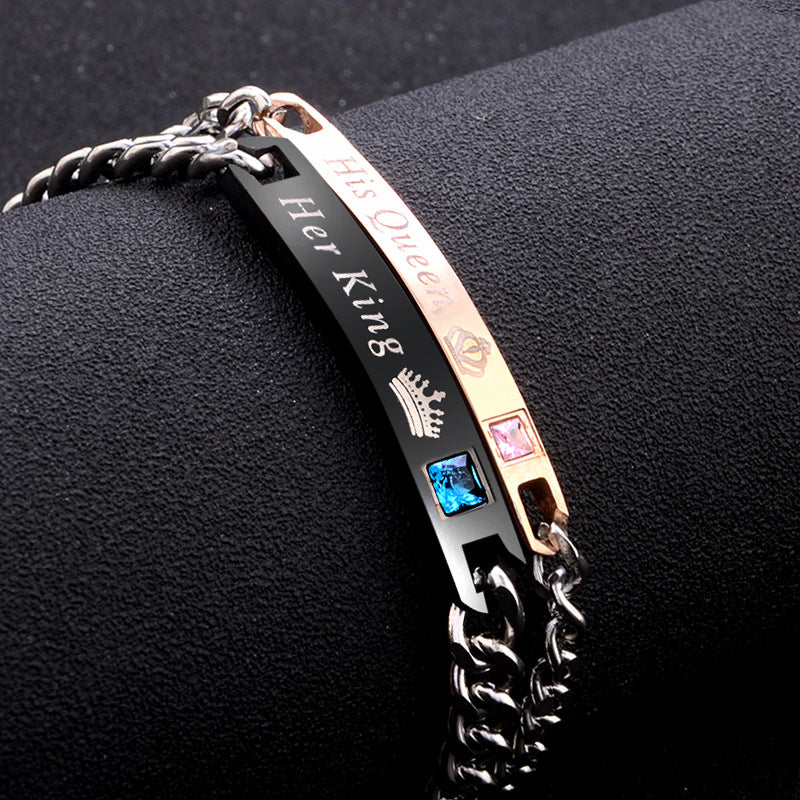 Bracelets de poignet tendance et version pour femmes, hommes et couples