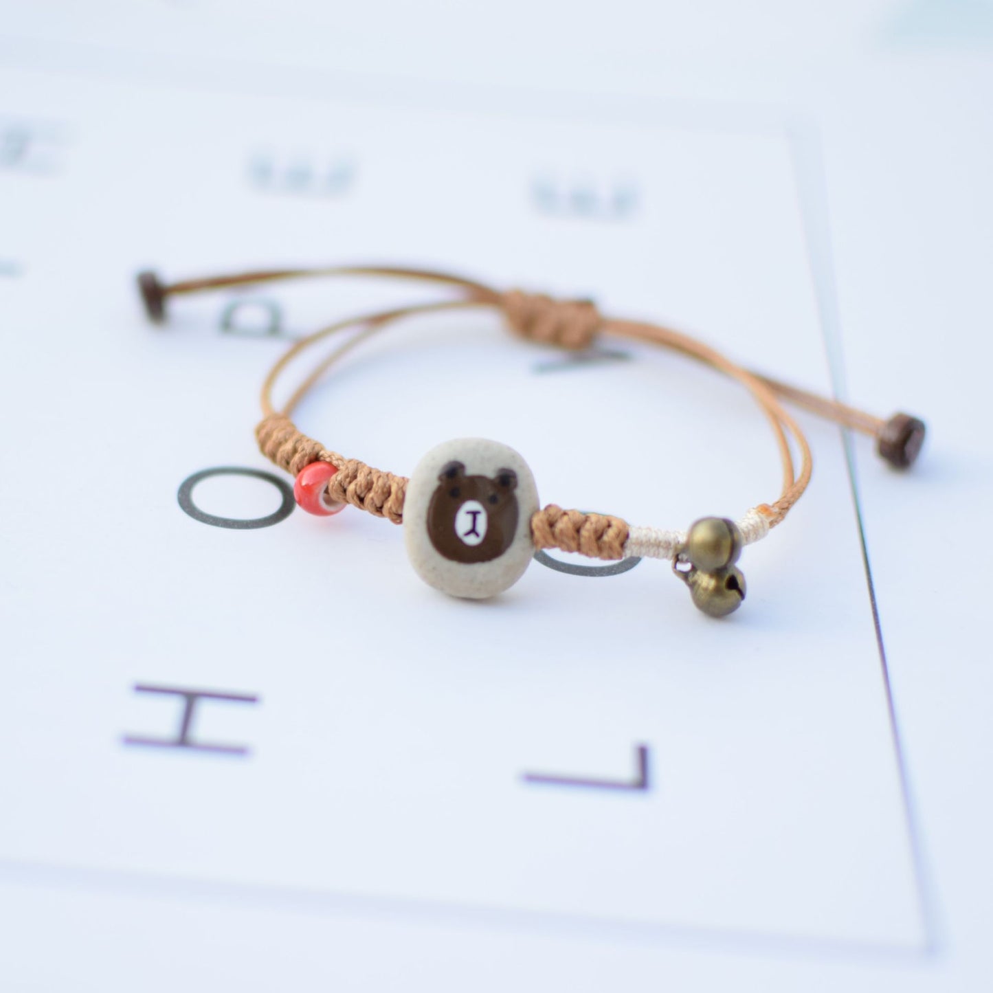 Women's Creative Handmade Ceramic For Couple Girlfriends Small Bracelet