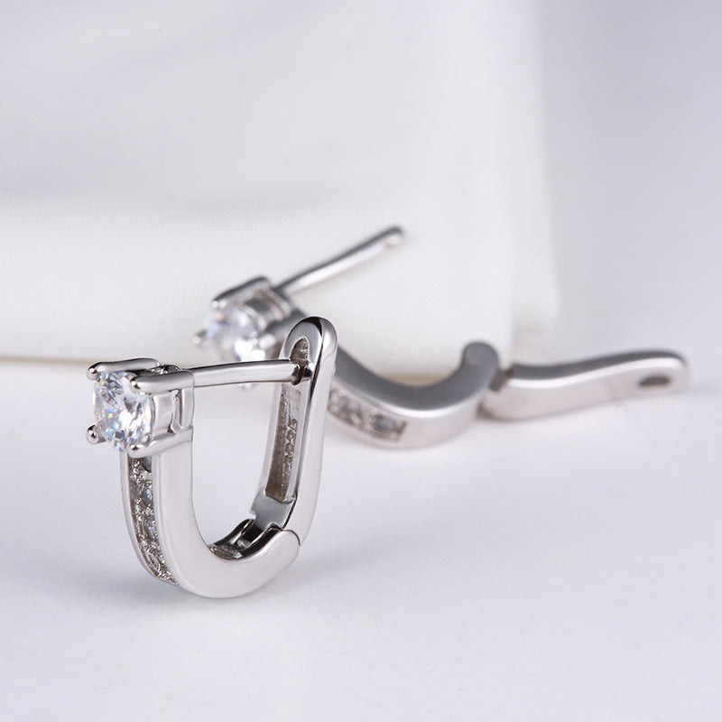 Women's Flash U-shaped Creative Personalized For Clip Ear Buckle