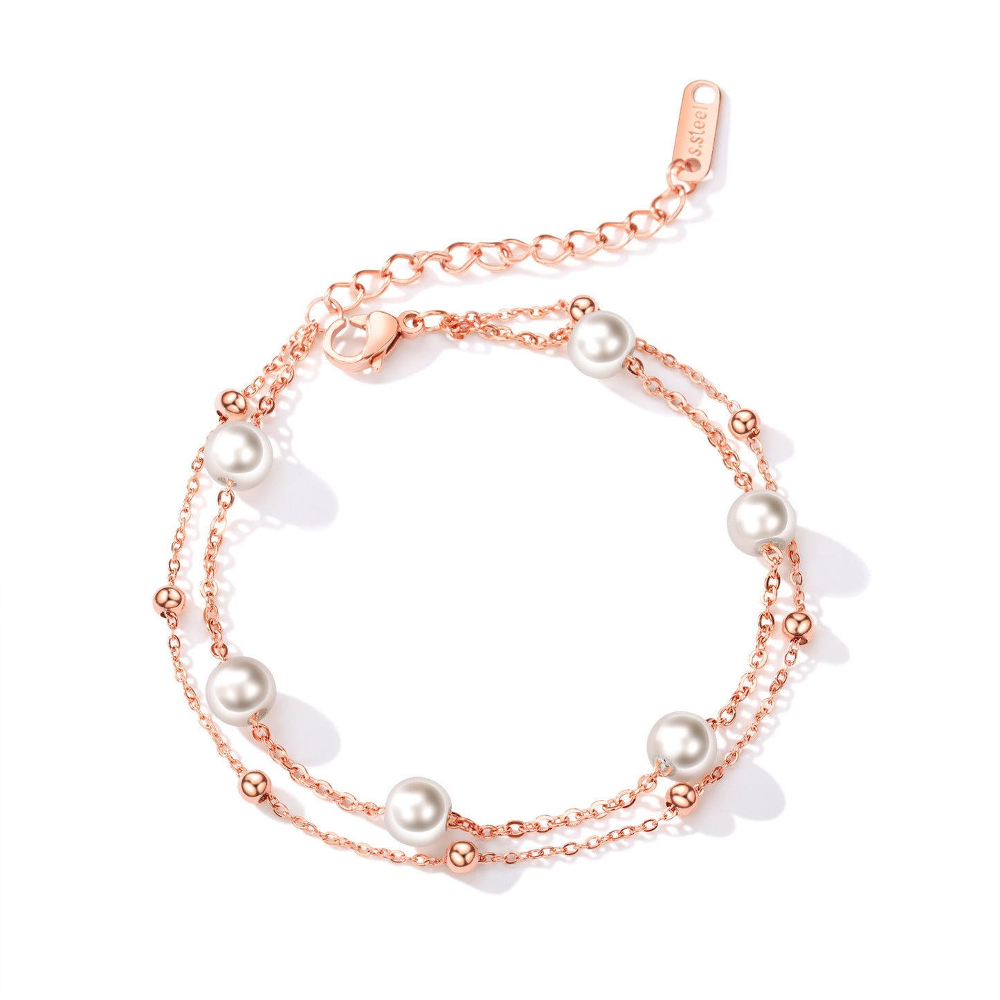 Bracelets simples en perles douces pour femmes, accessoires de tempérament sauvage