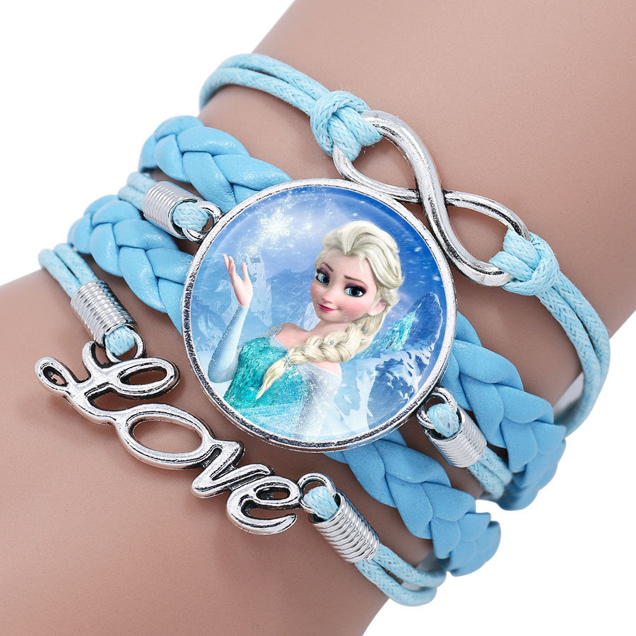 Blue Snow And Ice Aisha Anna Bracelets