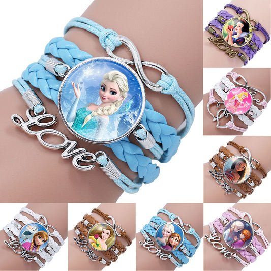 Blue Snow And Ice Aisha Anna Bracelets