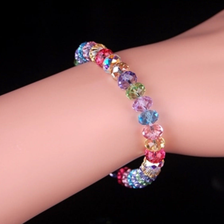 Sweet Colorful Lucky Beads Female Crystal Bracelet