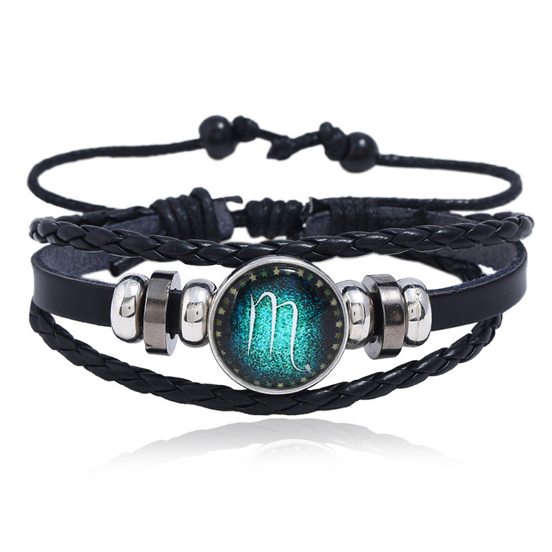 Ornement lumineux Twee Constellation Couple Bracelets de bétail