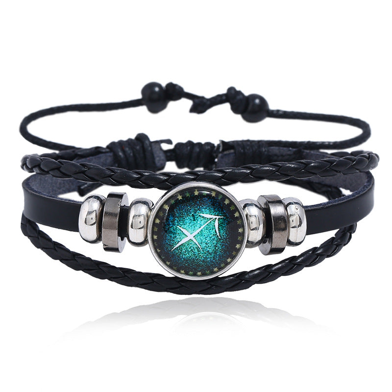 Ornement lumineux Twee Constellation Couple Bracelets de bétail