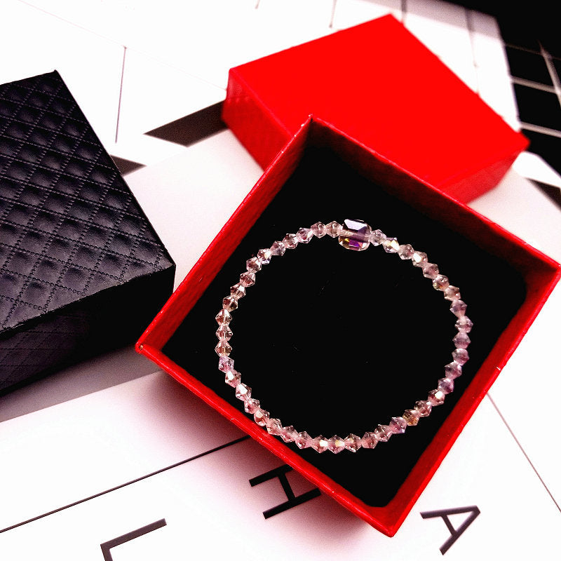 Bracelets d'ornement en cristal autrichien, cadeau de saint-valentin chinois pour femmes