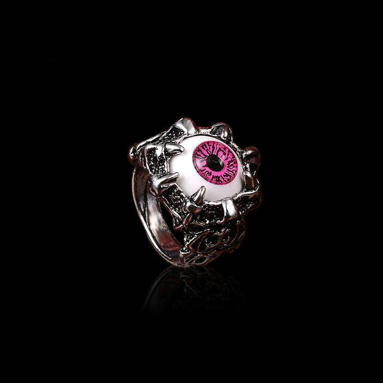 Men's Devil's Eye Alloy Titanium Steel Halloween Ring