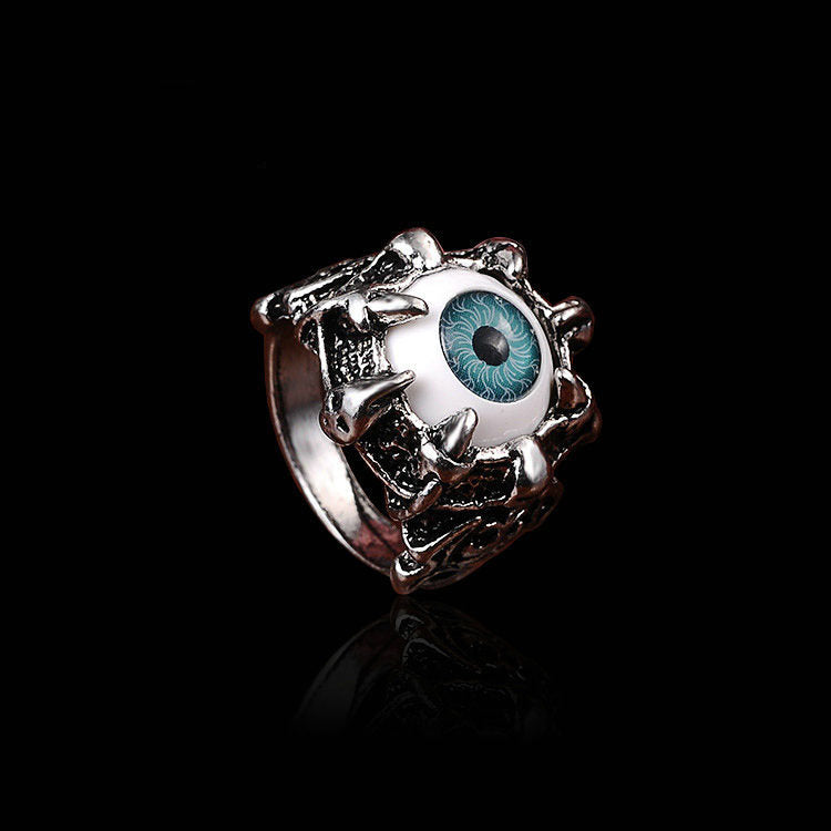 Men's Devil's Eye Alloy Titanium Steel Halloween Ring