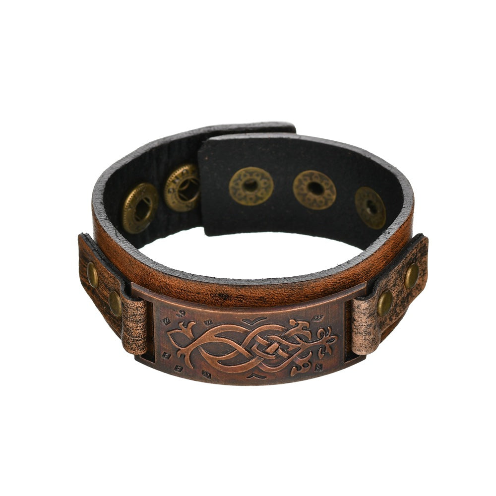 Legierung Rinderleder Beliebte Ornament Mode Kreative Armbänder