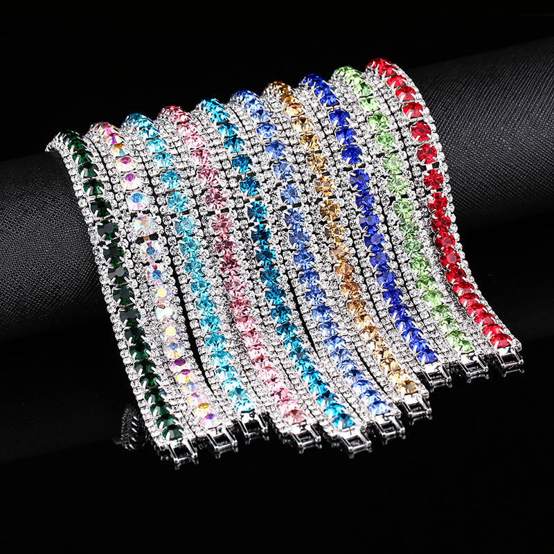 Full Fashion Exquisite Bridal Wedding Accessories Diamond Bracelets