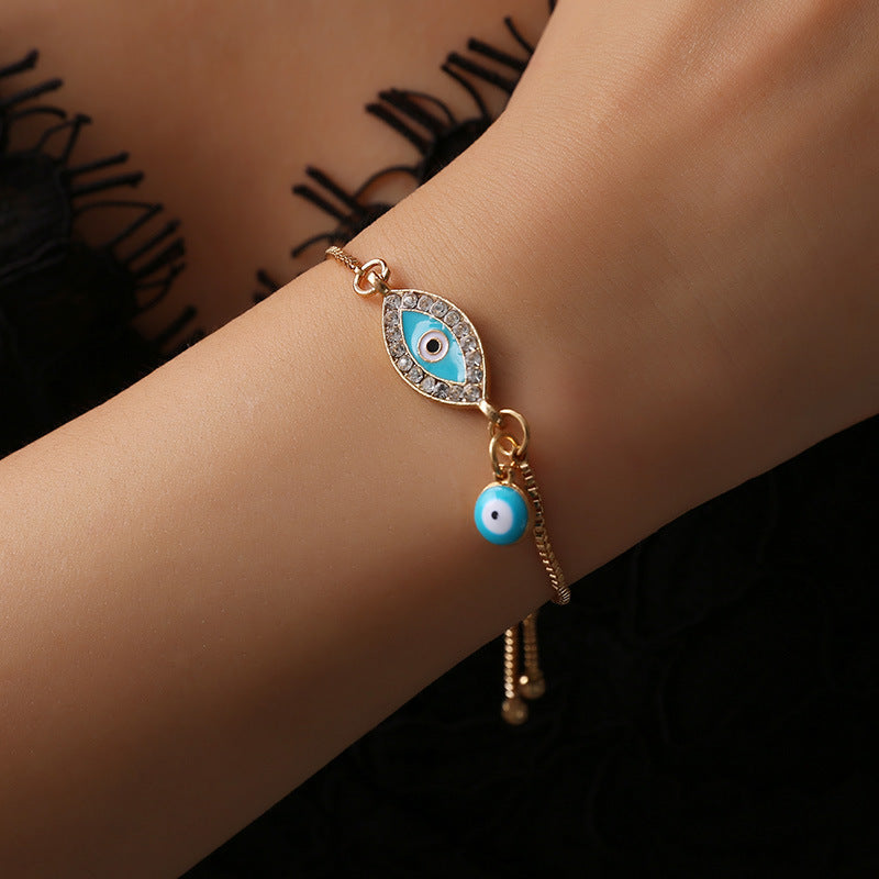 Devil's Eye Elegant And Ethnic Style Single Bracelets