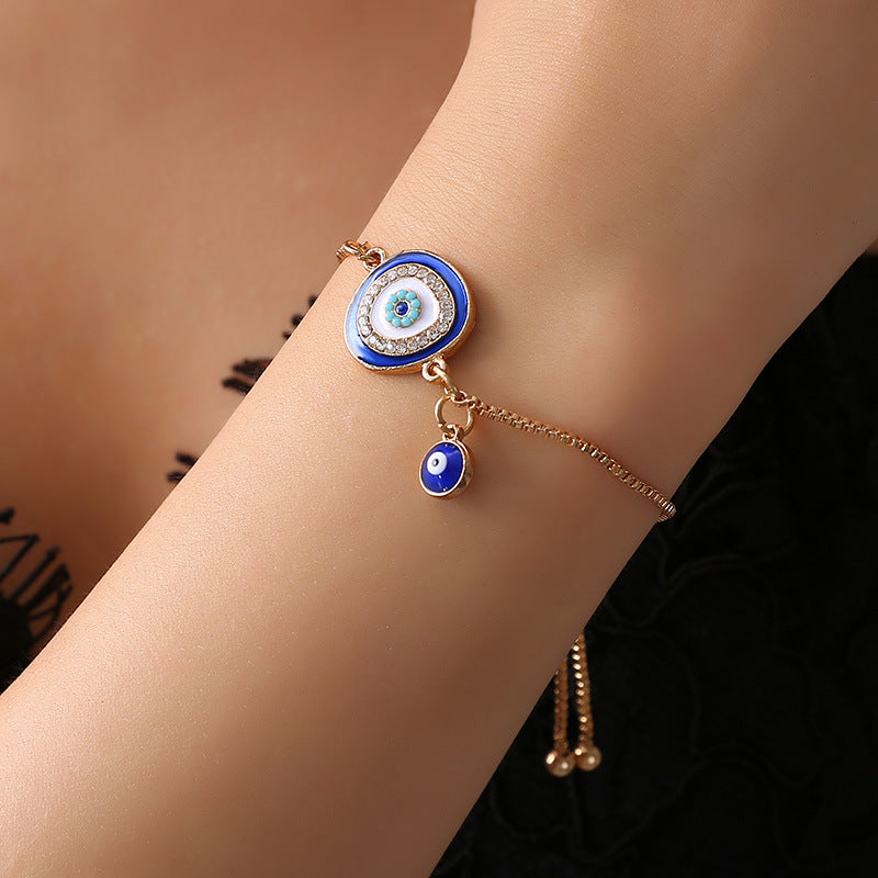 Devil's Eye Elegant And Ethnic Style Single Bracelets