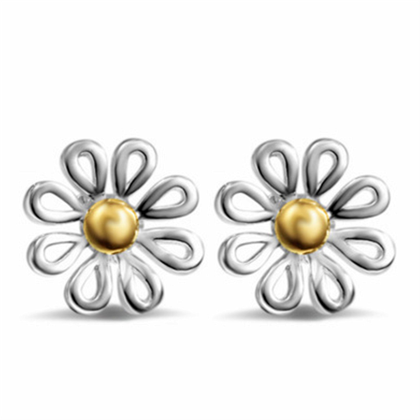 Little Daisy Chrysanthemum Eardrops Female Accessories Earrings