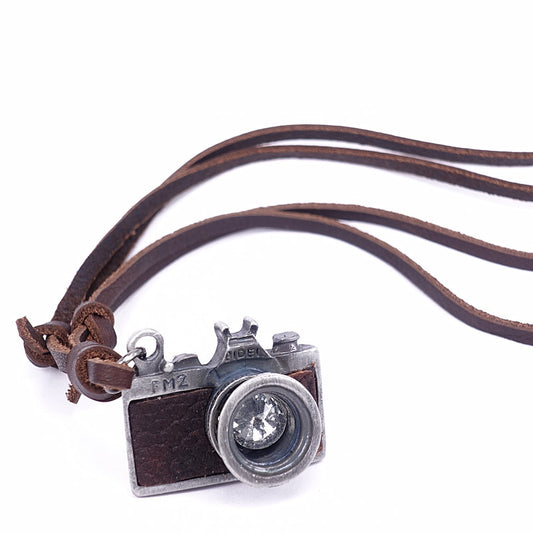 Women's & Men's & Style And Fashion Nostalgic Retro Artistic Camera Sweater Chain Necklaces