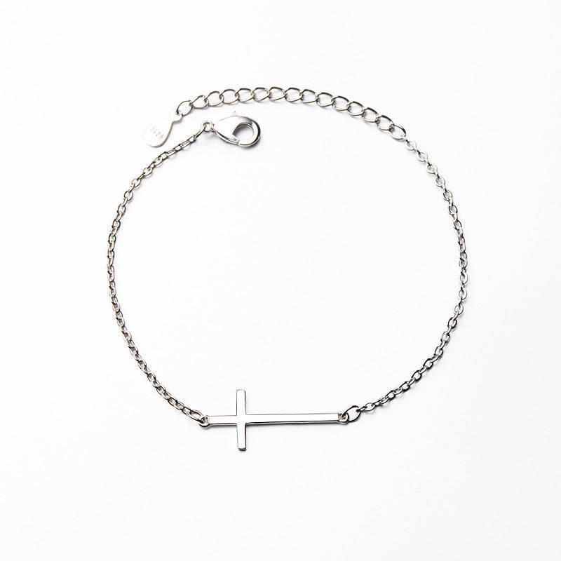 Minimalistische Weihnachtsgeschenk-Kreuz-weibliche Mode-Geometrie-Armbänder