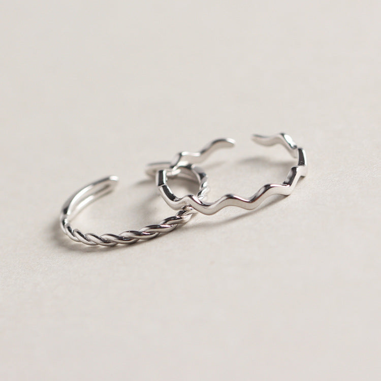 Style Sterling Sier Very And Fine Little Finger Rings