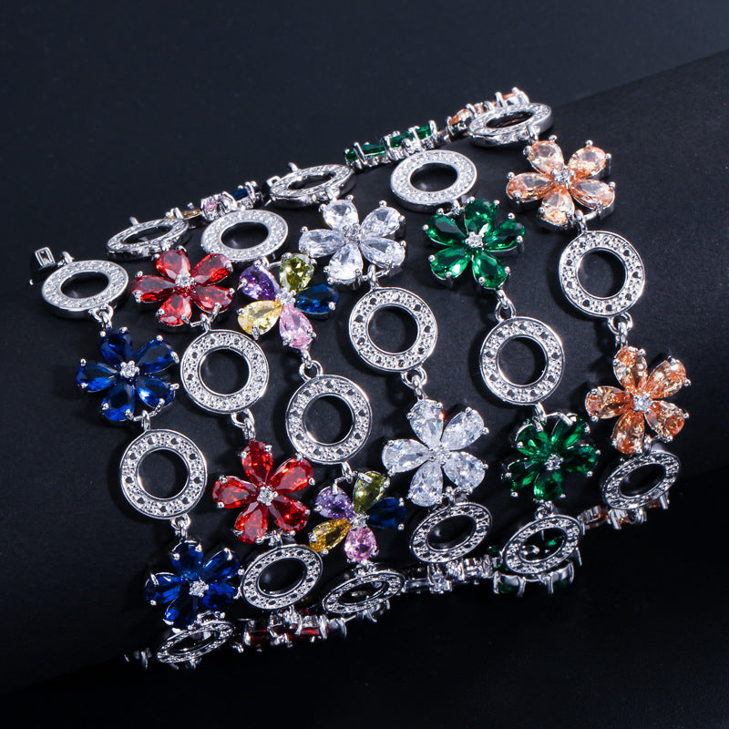 Korean Style Fashionable Fresh Flowers Hand Bracelets