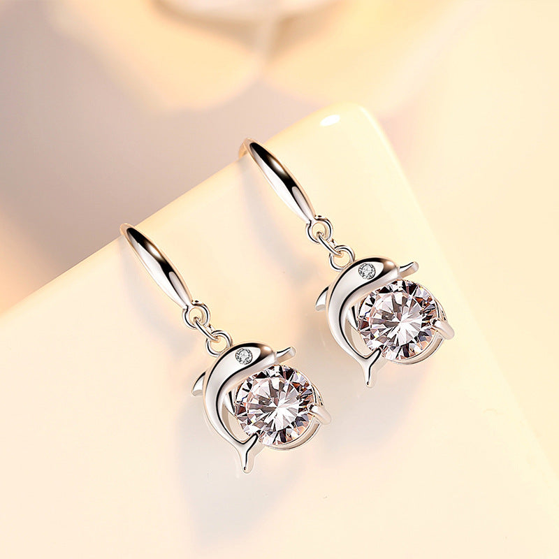 Style Fashionable Elegant Pisces Cute Ear Earrings