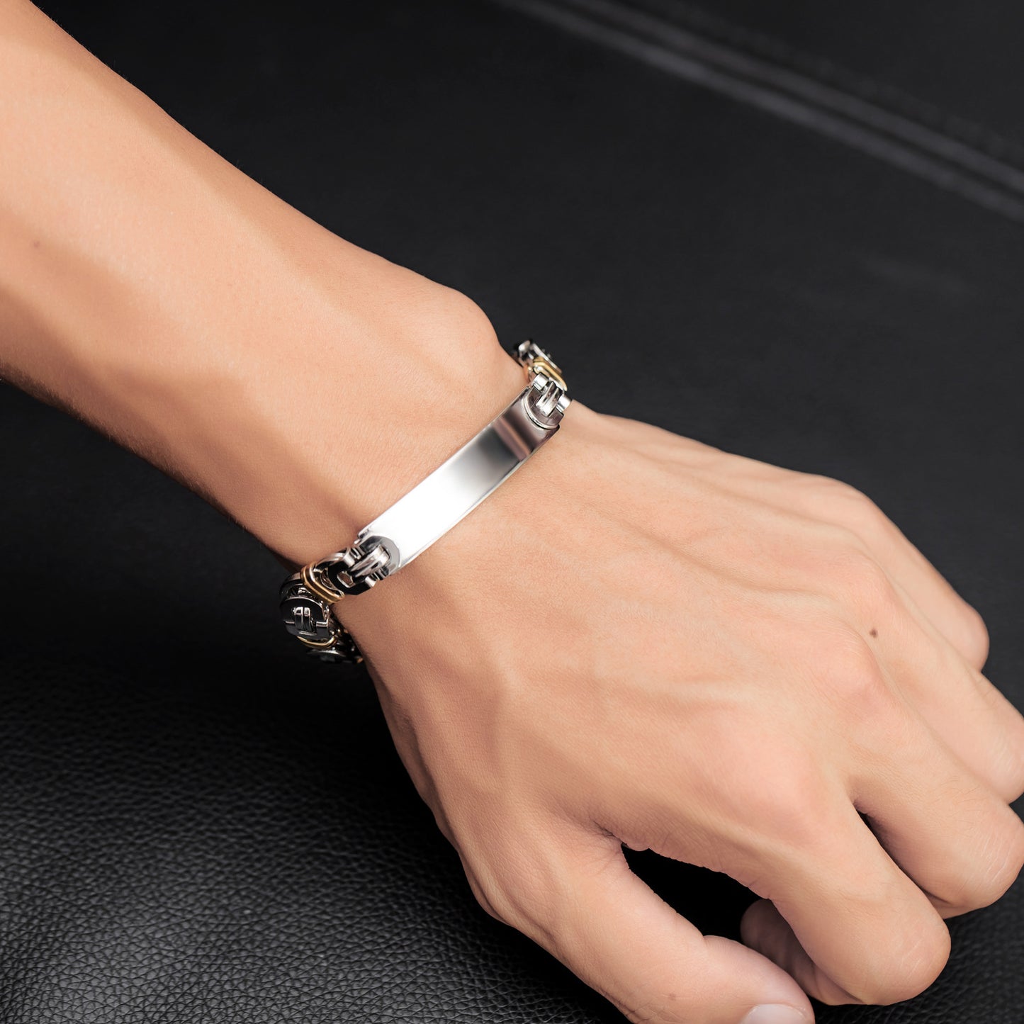 Men's Trendy Titanium Steel Accessories Jewellery Bracelets