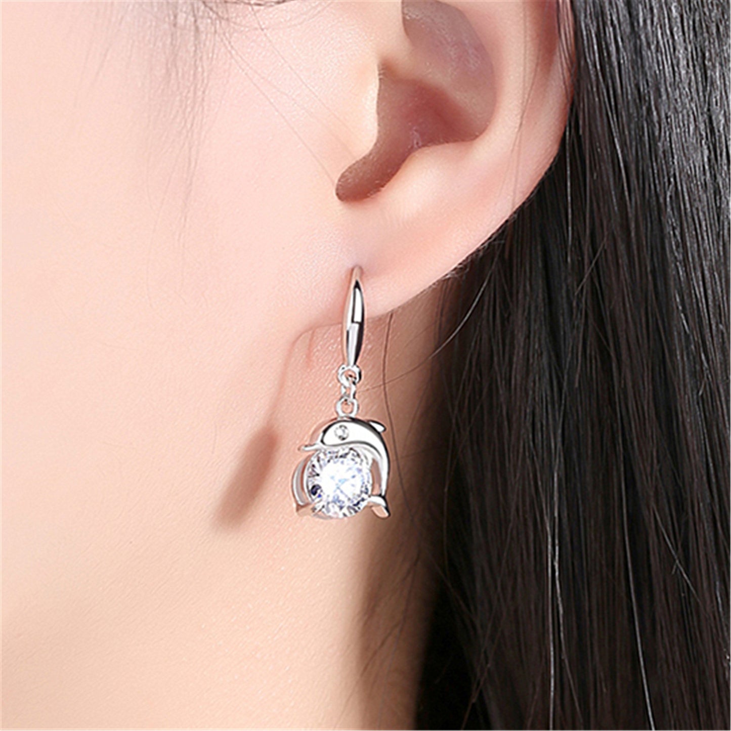 Style Fashionable Elegant Pisces Cute Ear Earrings