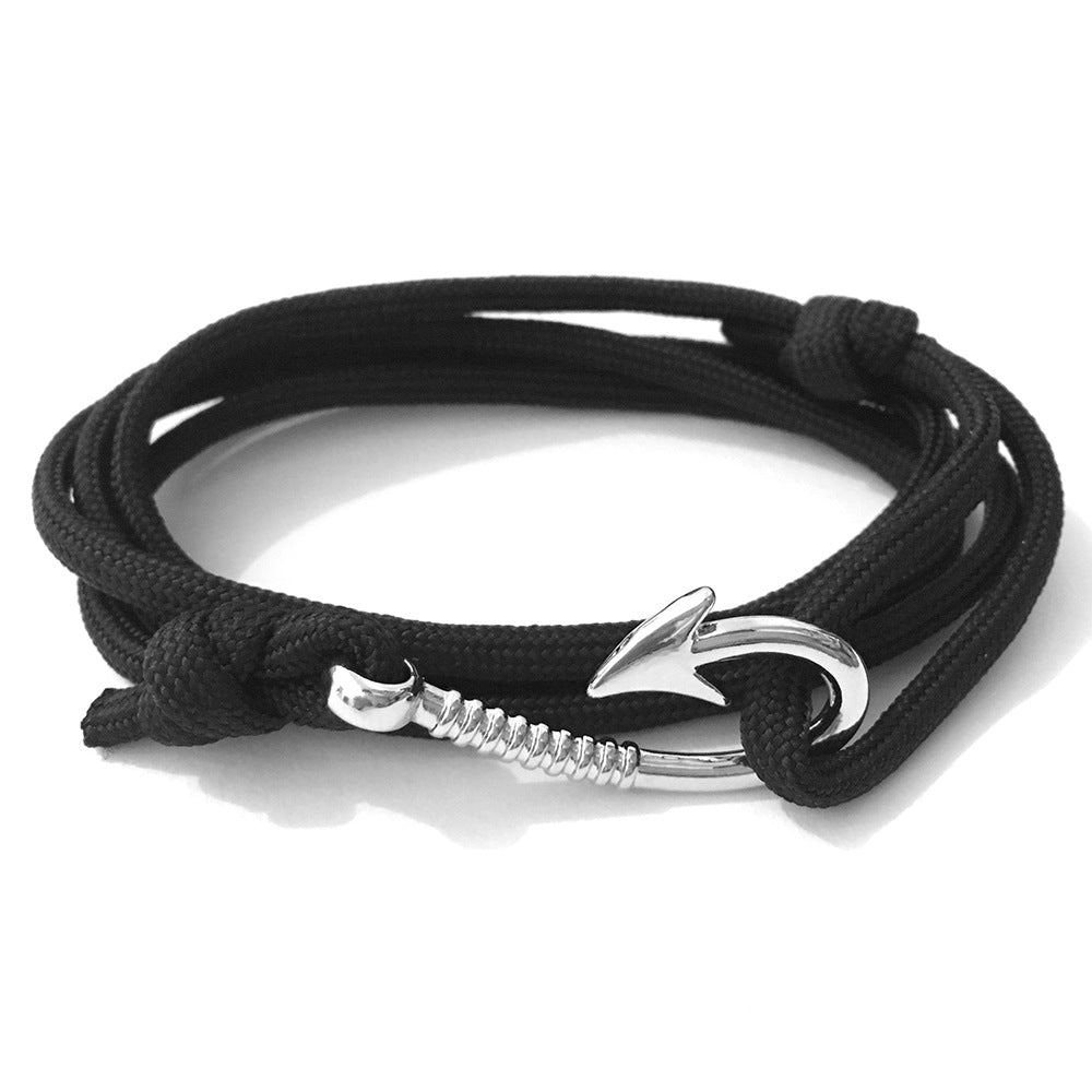 Anchor Style Core Nylon Parachute Cord Handmade Bracelets