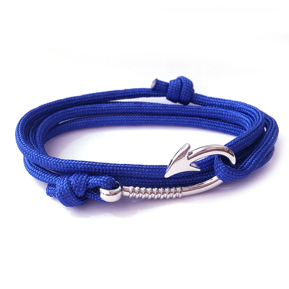 Anchor Style Core Nylon Parachute Cord Handmade Bracelets