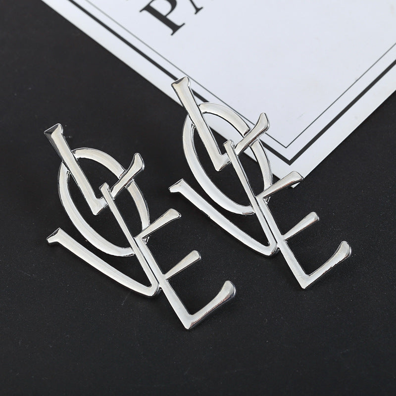 Women's Fashion Glossy Pendant Personalized Fashionmonger Long Earrings