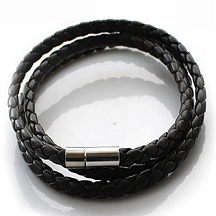 Damen- und Herrenarmbänder sowie handgefertigte, gewebte, kreative Accessoires aus Leder