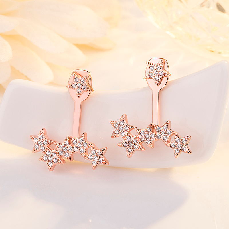 Trendy Female Graceful Personalized Suitable For Round Rings