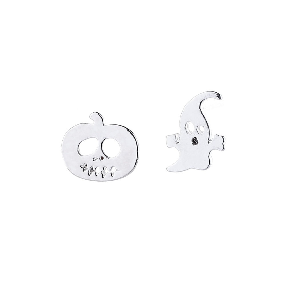 Creative Funny Hollow Pumpkin Halloween Ear Earrings