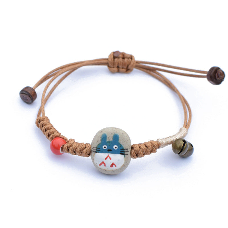 Women's Creative Handmade Ceramic For Couple Girlfriends Small Bracelet