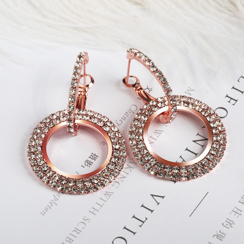 Women's Fashion Creative Long For Refined Geometric Earrings