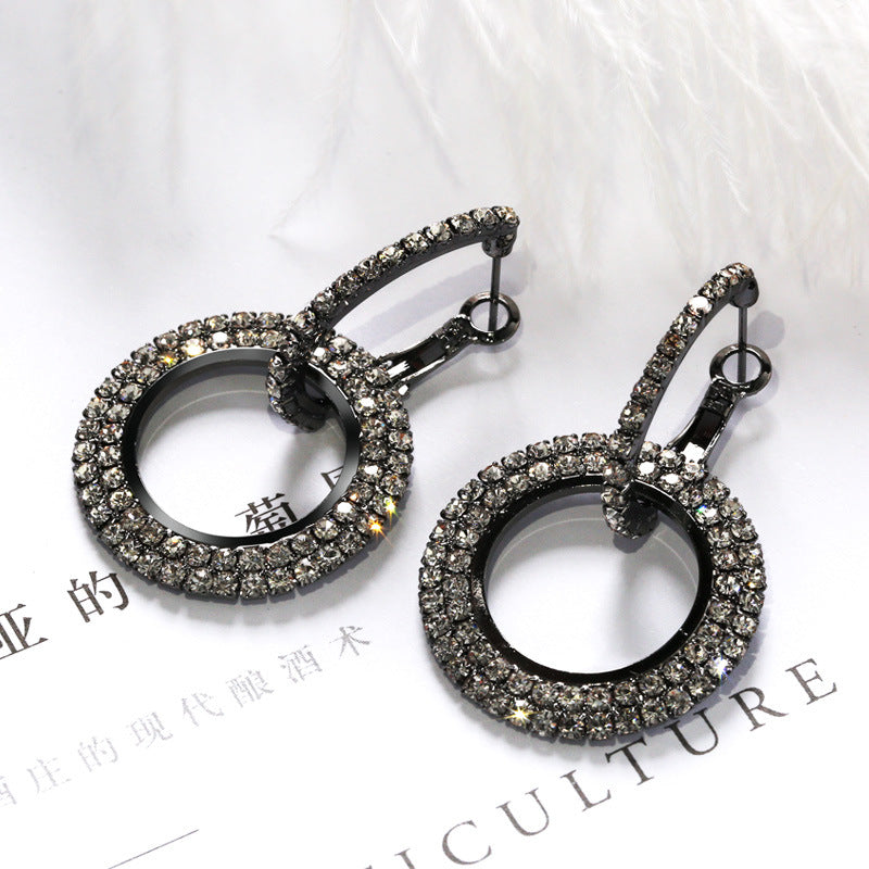 Women's Fashion Creative Long For Refined Geometric Earrings