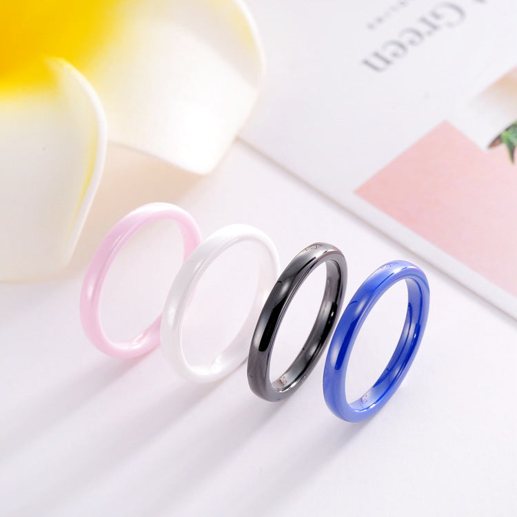 Simple Glossy Ceramic Zirconia Biological Porcelain Bracelets