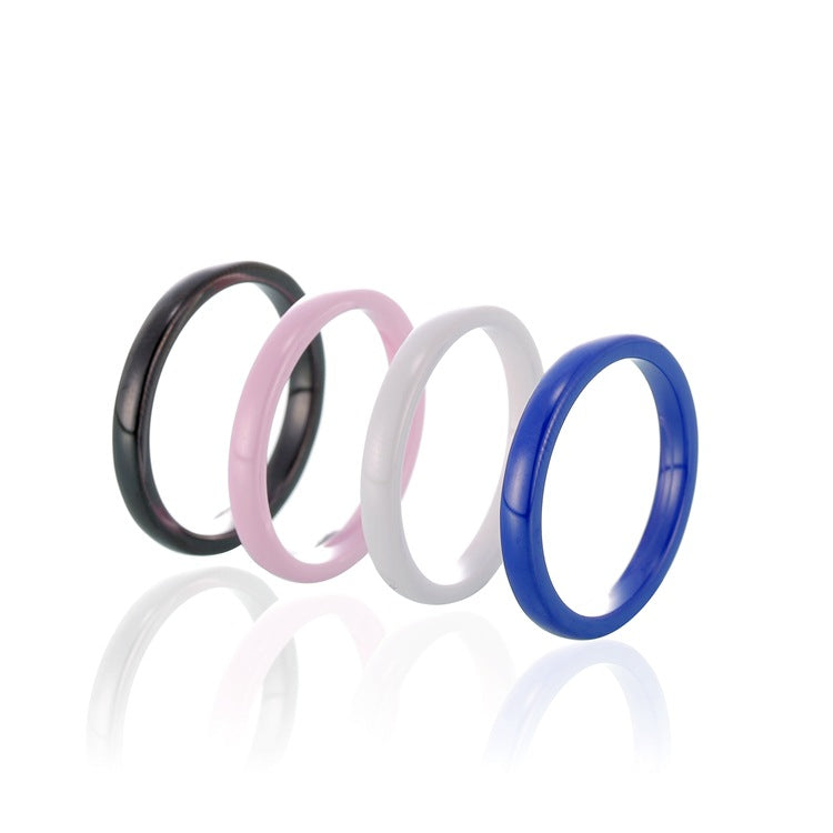 Simple Glossy Ceramic Zirconia Biological Porcelain Bracelets