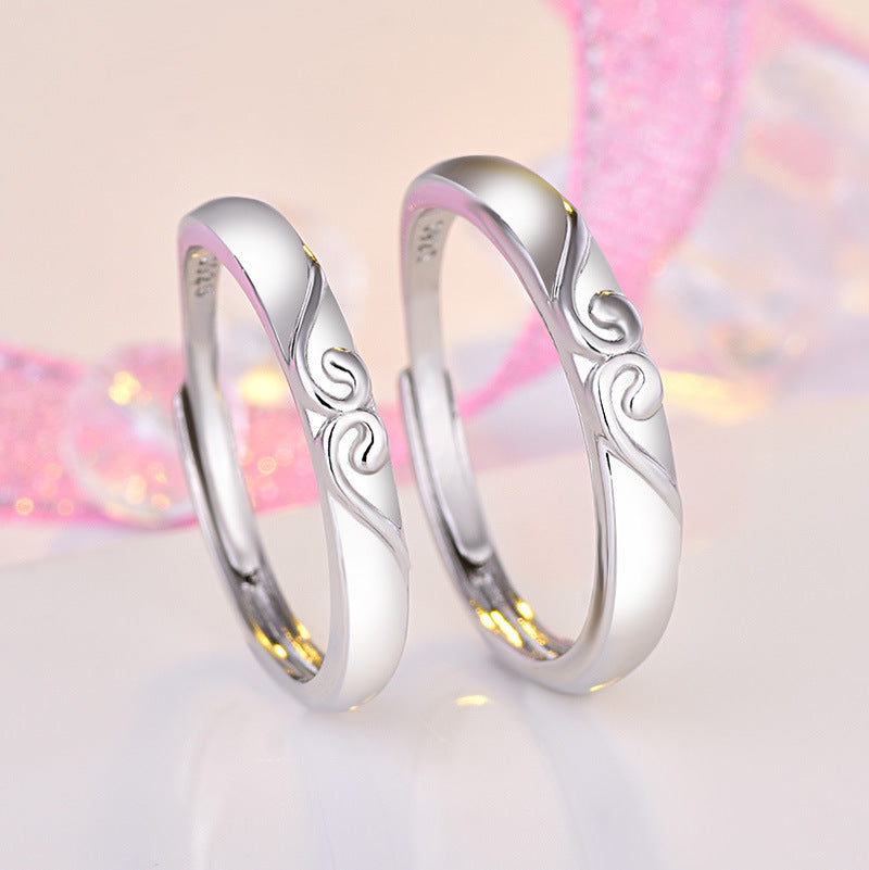 Women's & Men's & Of The Incantation Golden Hoop Rings