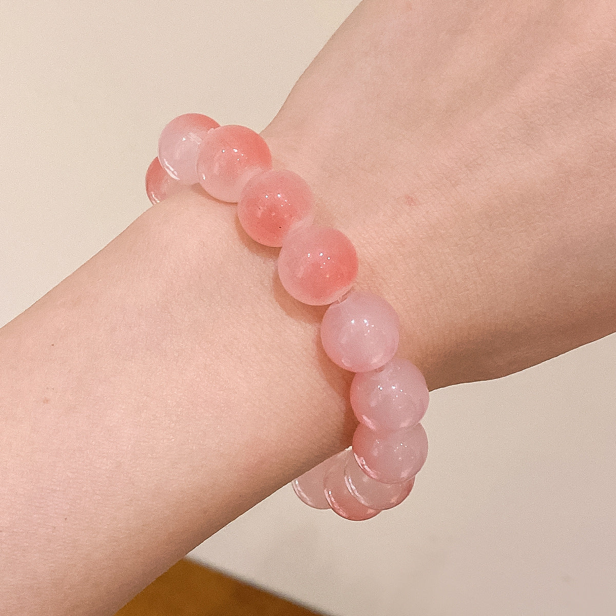 Iced Two-color Pliable Temperament Hand Toy Bracelets